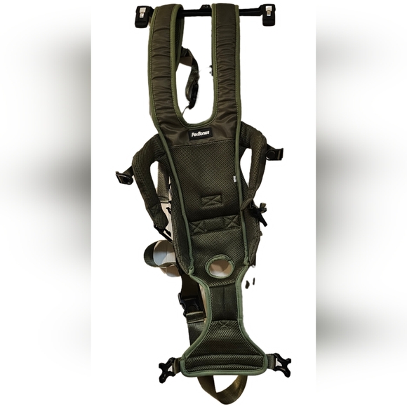 Army Green PetBonus Breathable Front Adjustable Small Dog Carrier Mesh Padded - Picture 3 of 14